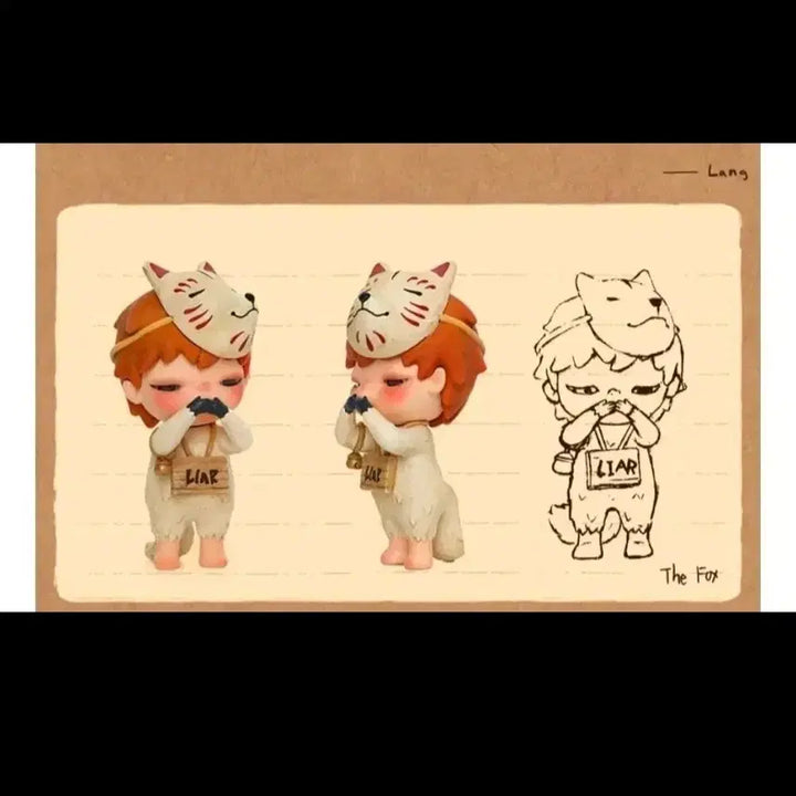 [BUNJANG] Pop Mart Hirono The Other One Fox Figure / 히로노 디아더원 여우 새상품 판매 양도합니다 팝마트 원가