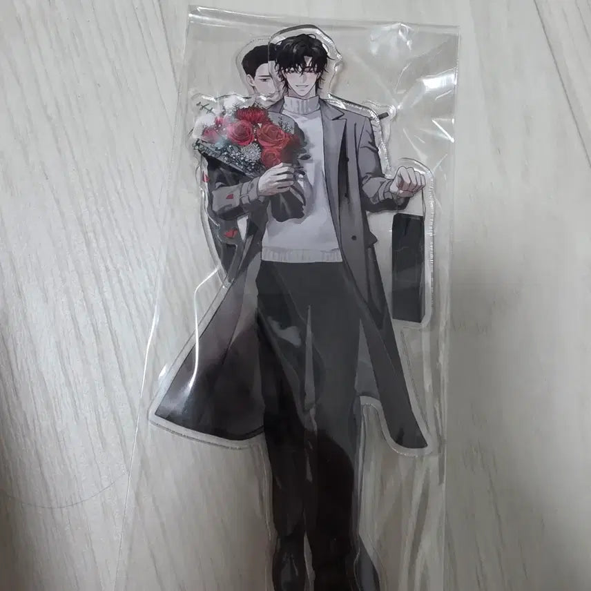 [BUNJANG] Amapiano Black Swan Cafe White Flame Lucky Draw Acrylic Stand / 아마긴 블랙스완 카페 white flame 럭키드로우 아크릴스탠드