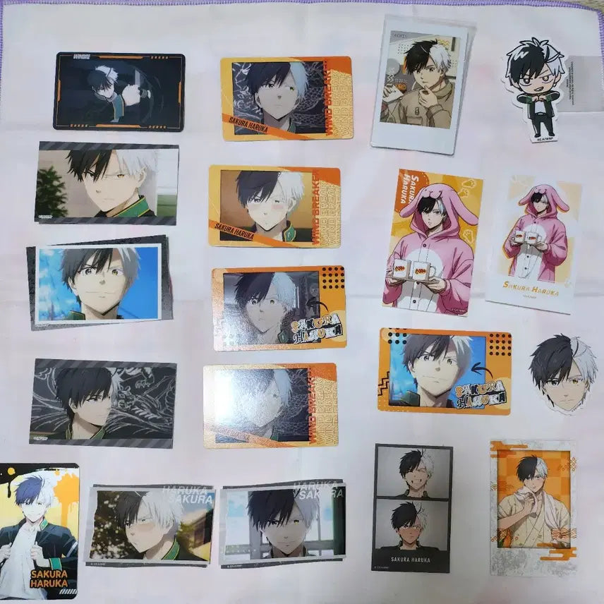 [BUNJANG] Winbreaker Sakura Haruka Bundle Set / 윈브레 사쿠라 하루카 굿즈 세트(일괄)