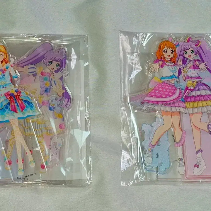 [BUNJANG] Aikatsu! PriPara Pair Sora Lala Acrylic Stand / 스타파라 카츠파라 아이카츠 프리파라 페어 하늘 라라 아크릴스탠드 판매