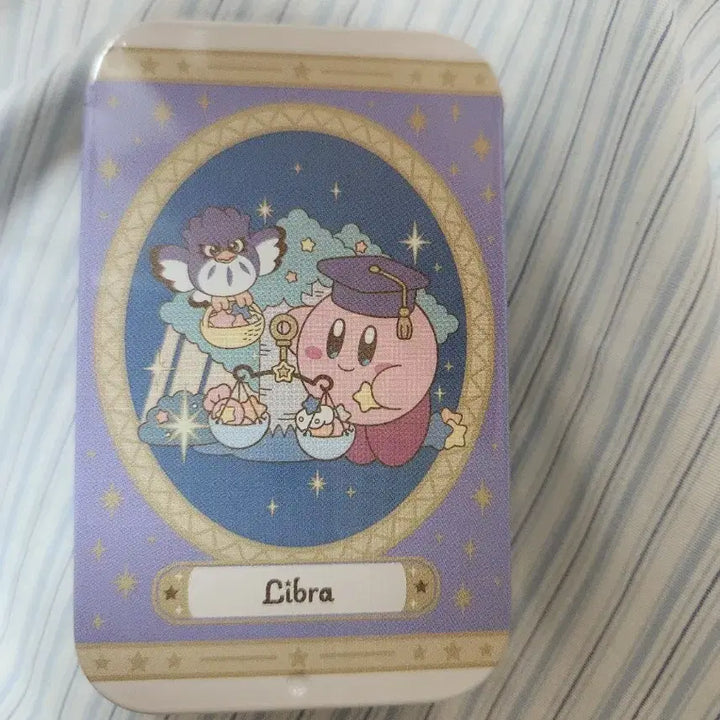 [BUNJANG] Kirby Zodiac Tin Case Libra / 별의 커비 별자리 틴케이스 천칭자리