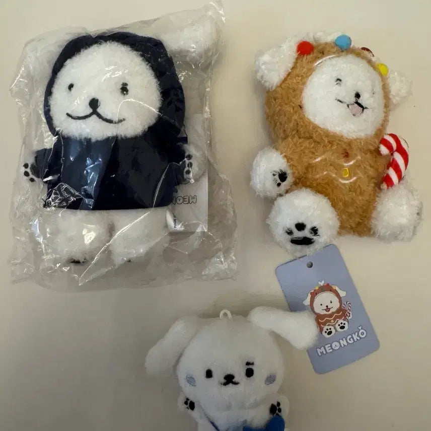 [BUNJANG] MONSTA X MonmoongiX Mini Meongkko Bundle Set / 몬스타엑스 몬뭉치엑스 미니멍꼬 + 윈터에디션 멍꼬  +미니미니멍꼬 일괄