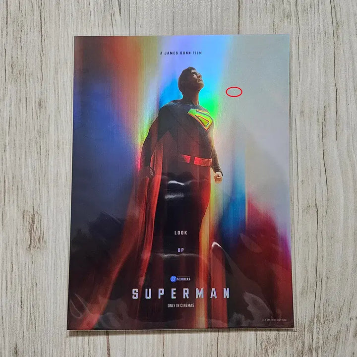 [BUNJANG] Superman Art Card (Damaged) / (하자) 250 (슈퍼맨) 아트카드