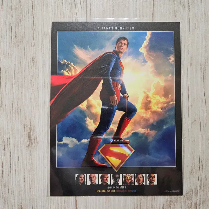 [BUNJANG] Superman Art Card (Damaged) / (하자) 250 (슈퍼맨) 아트카드