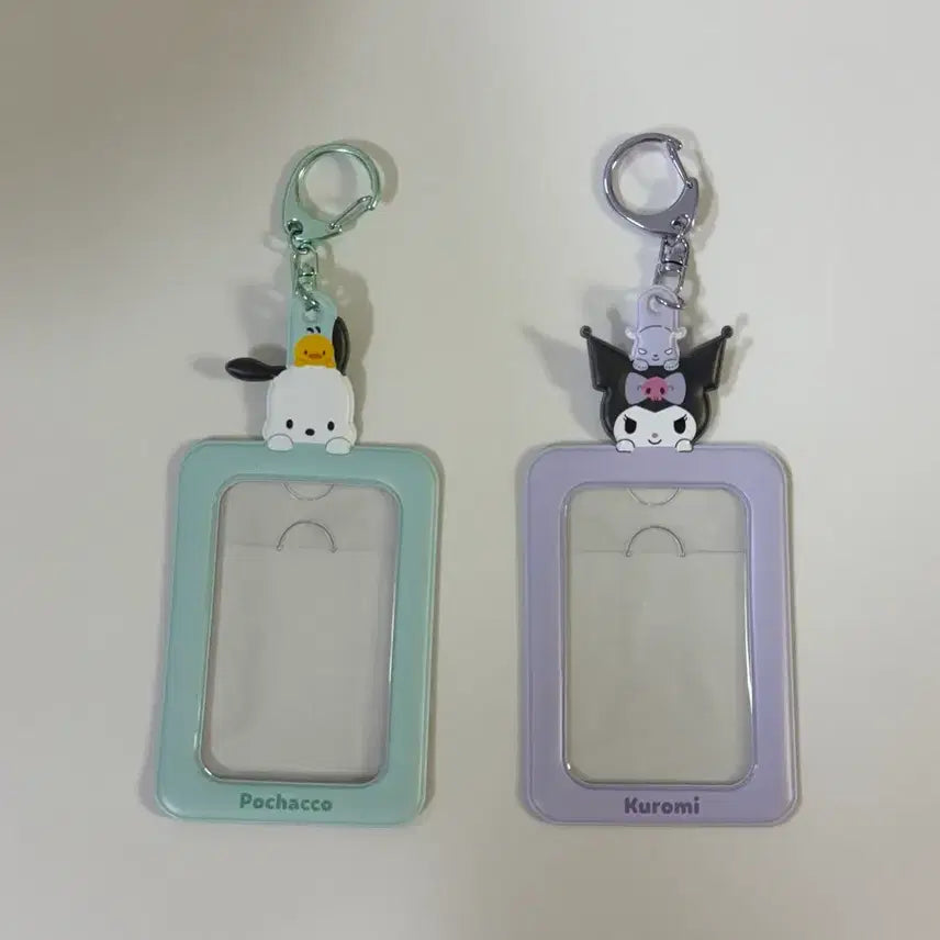 [BUNJANG] Sanrio Pochacco Kuromi Photocard Holder Bundle Set / 산리오 포차코 쿠로미 포카홀더 일괄