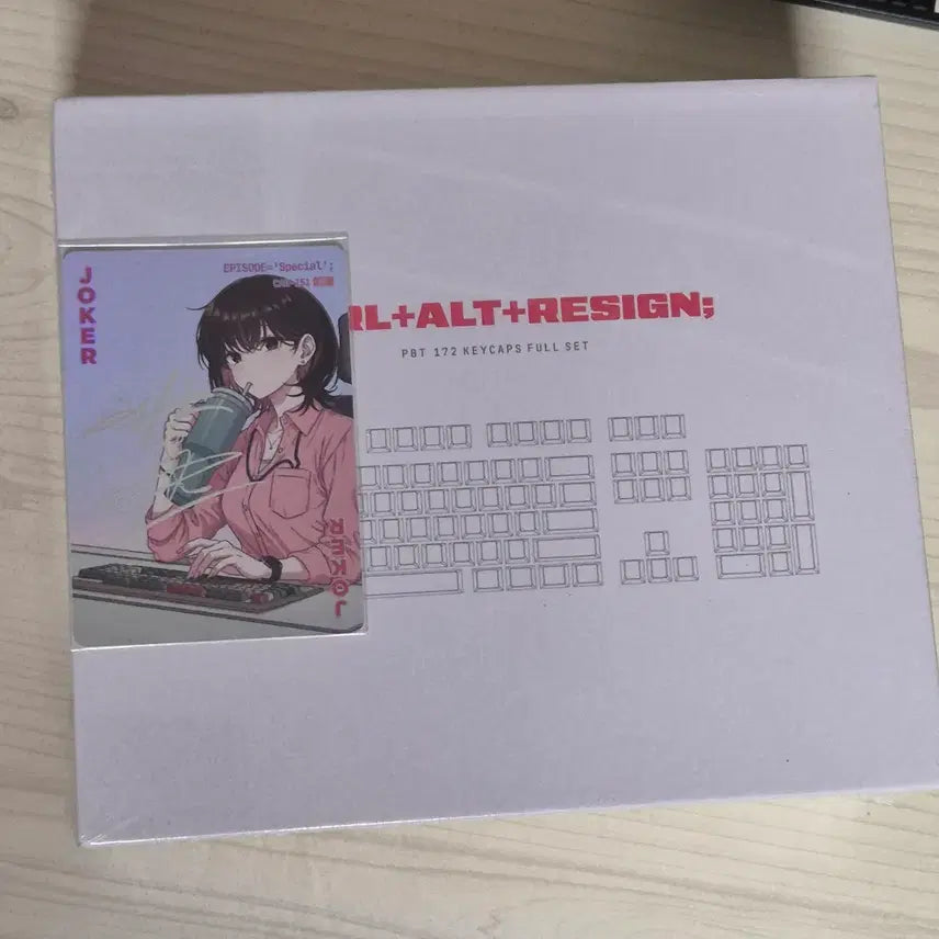 [BUNJANG] Jikjiklog Joy Keycap Set Sealed / 이직로그 조이 키캡 미개봉