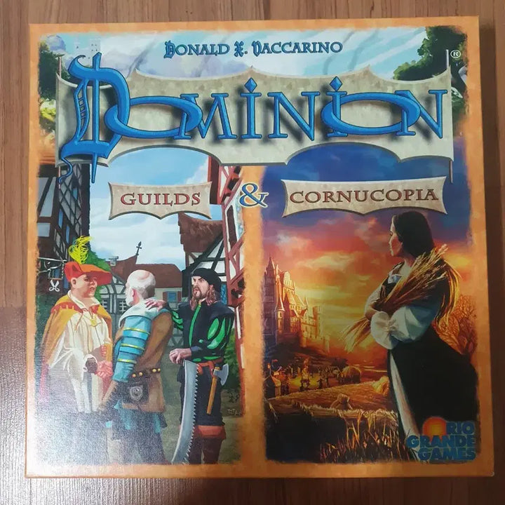 [BUNJANG] Dominion Base Game &amp; Guilds/Seasons Expansion English Version Set / 보드게임 도미니언 본판 &amp; 길드/풍요 확장 영판