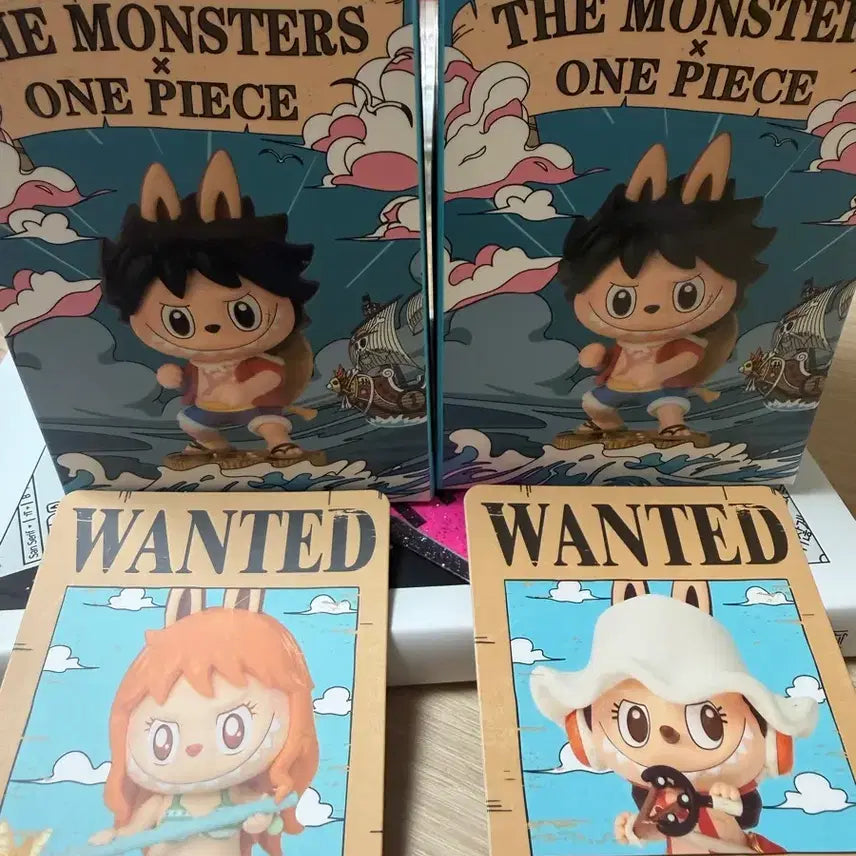 [BUNJANG] One Piece Pop Mart Monsters Nami Usopp Figure / 택포) 원피스 팝마트 몬스터즈 나미 우솝