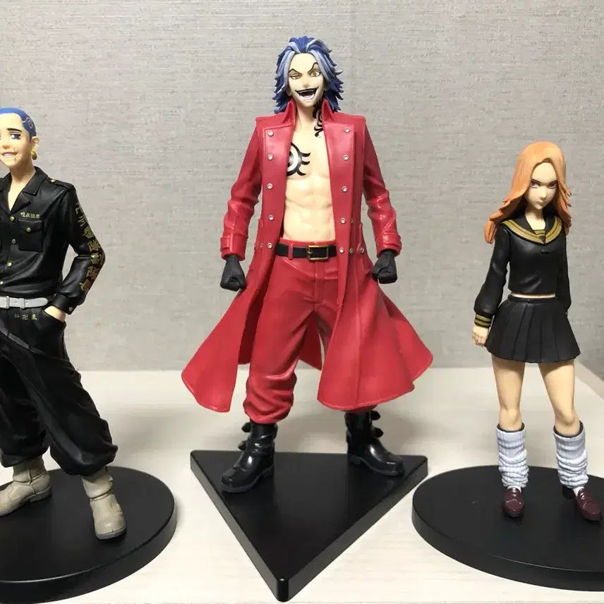 [BUNJANG] Tokyo Revengers Shiba Siblings 3-Figure Set / 도쿄 리벤져스 시바 남매 피규어 3종 세트