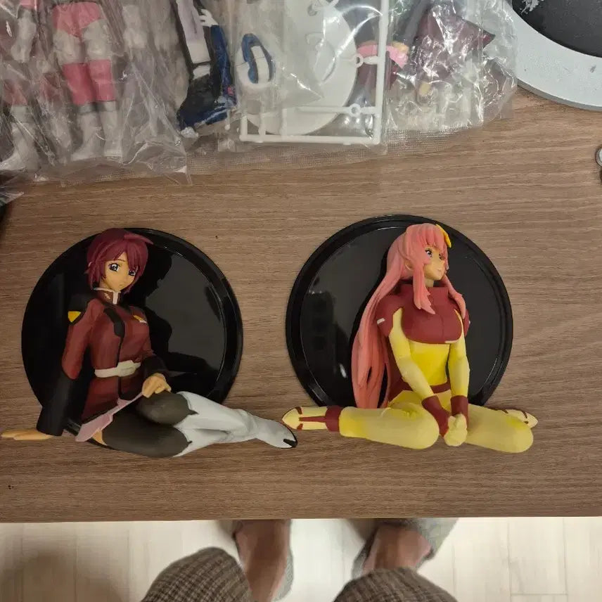 [BUNJANG] Gundam SEED Lunamaria &amp; Meer Figure Set / 건담 시드 루나마리아 &amp; 미아 피규어 세트
