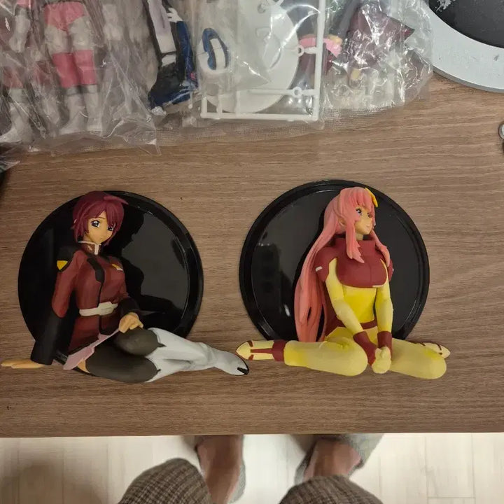 [BUNJANG] Gundam SEED Lunamaria &amp; Meer Figure Set / 건담 시드 루나마리아 &amp; 미아 피규어 세트