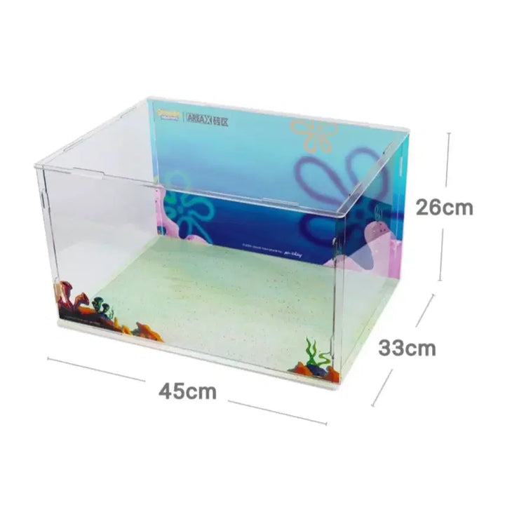 [BUNJANG] SpongeBob Krusty Krab LEGO Acrylic Case / (새상품) 스폰지밥 집게리아 레고 아크릴 케이스