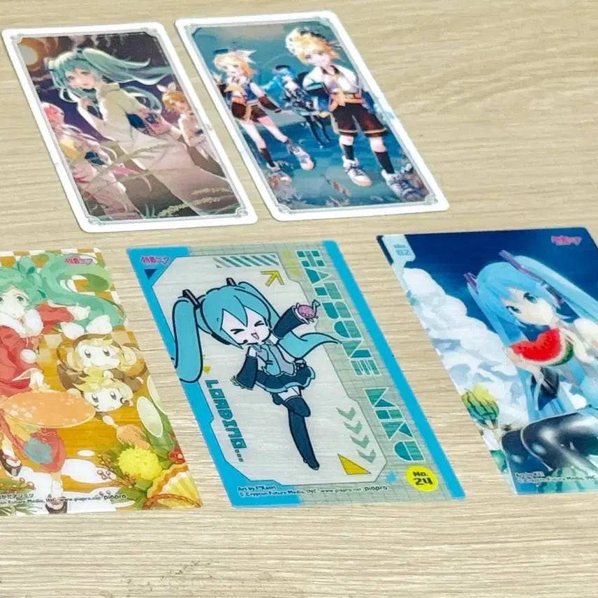 [BUNJANG] Hatsune Miku Card Bundle Set / 일괄) 하츠네 미쿠 카드 판매