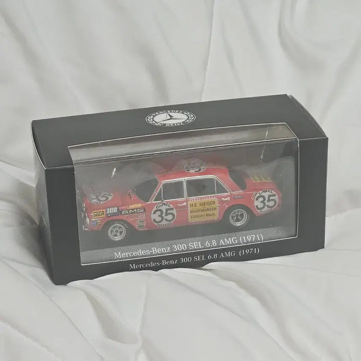 [BUNJANG] Minichamps 1:43 1971 Mercedes-Benz AMG Red Pig / [벤츠] 1971 미니챔프 Minichamps 1:43 AMG 레드피그