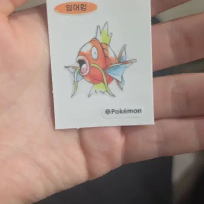 [BUNJANG] Pokemon 30th Anniversary 2001 Magikarp Sticker / 포켓몬 30주년 띠부씰 잉어킹 판매합니다