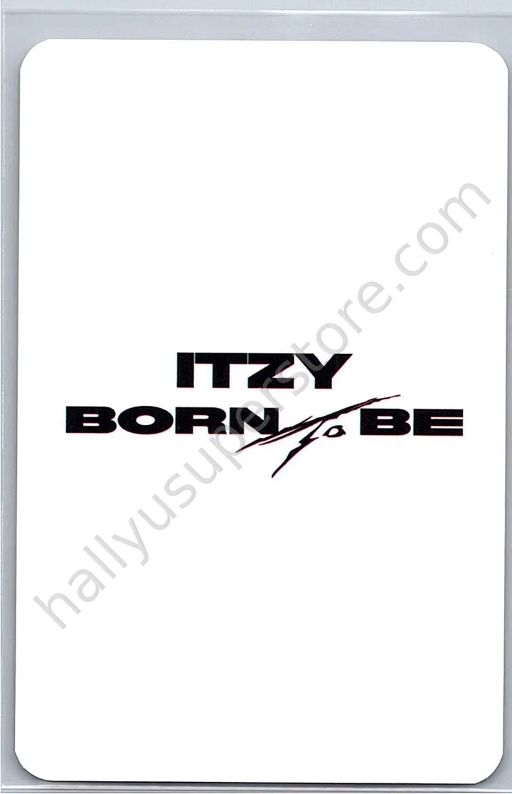 ITZY - Chaeryeong - BORN TO BE blue dream media (bdm) pob (pre-order benefit)