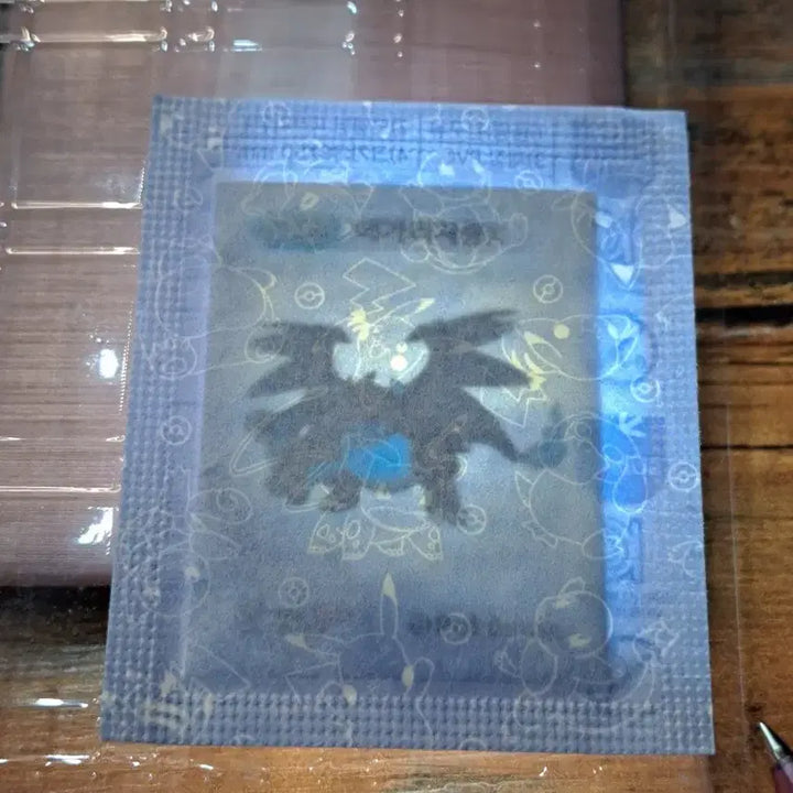 [BUNJANG] Pokemon 30th Anniversary Mega Charizard X Sticker (Sealed) / 포켓몬 30주년 0006 메가리자몽X 미개봉 씰