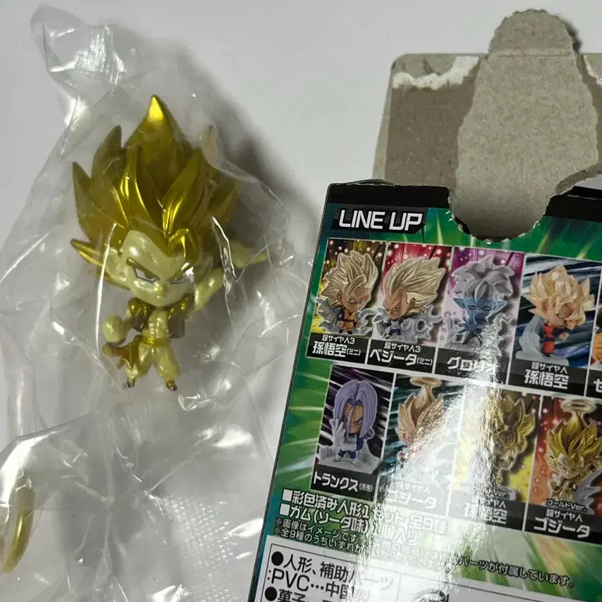 [BUNJANG] Dragon Ball Super Warrior Gogeta Mini Figure (Sealed) / 미개봉 드래곤볼 초전사 오지터 미니 피규어