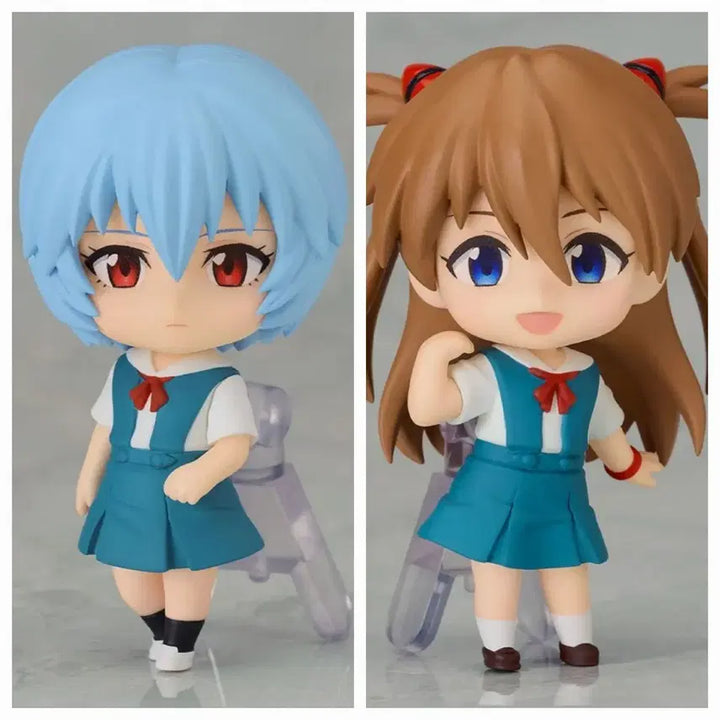 [BUNJANG] Good Smile Company Nendoroid Evangelion Rei Ayanami Asuka Langley Shikinami Figure Set / 굿스마일 넨도로이드 서프라이즈 에반게리온 신극장판 레이 아스카 피규어