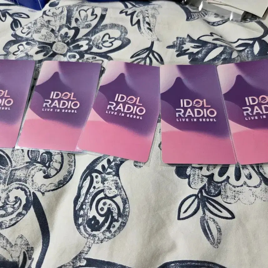 [BUNJANG] PLAVE Idol Radio Photocard Set (5 pcs) / PLAVE IDOL RADIO 아이돌 라디오 포토카드 5장 포카 아돌라