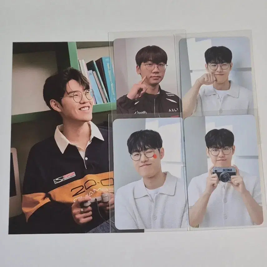 [BUNJANG] T1 Faker Lucky Draw Photocard + Bonus Doran Postcard / T1 티원 대웅제약 포토카드 포카 오너 oner + 덤 도란