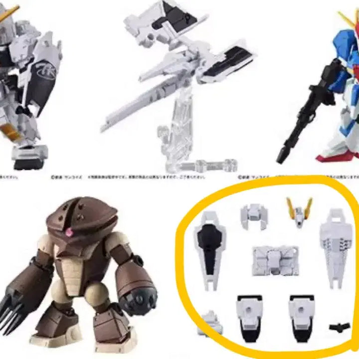 [BUNJANG] Bandai Gundam Ensemble 03 Gacha / 반다이 건담 앙상블 03 가챠