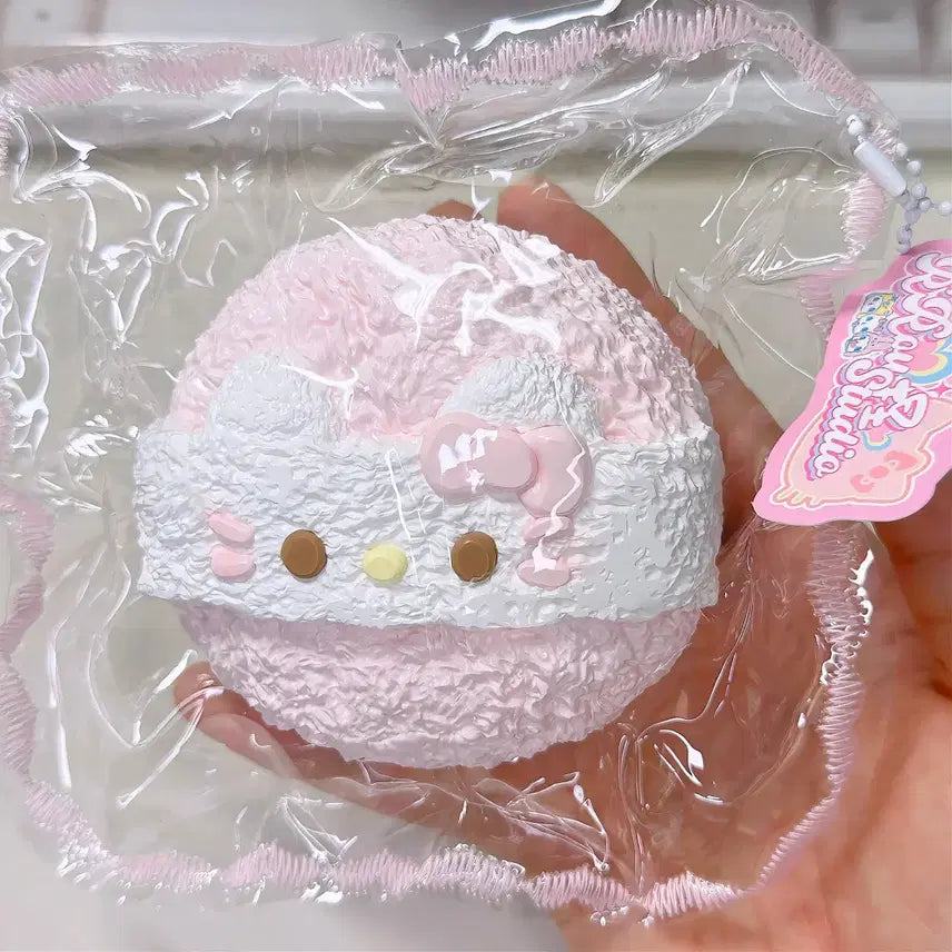[BUNJANG] Rrou Studio Hello Kitty Puff Handmade Squishy Toy / Rrou studio 키티 퍼프 수제 말랑이