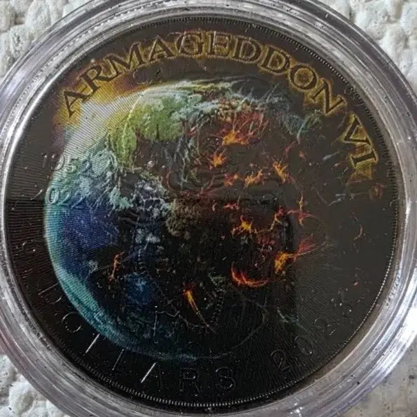 [BUNJANG] 2023 Canada Armageddon 1 oz .9999 Fine Silver Coin (BU) / 2023 캐나다 아마게돈 9999 파인 실버 1OZ 은화 (리퍼)