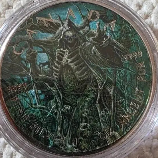 [BUNJANG] 2023 Canada Armageddon 1 oz .9999 Fine Silver Coin (BU) / 2023 캐나다 아마게돈 9999 파인 실버 1OZ 은화 (리퍼)