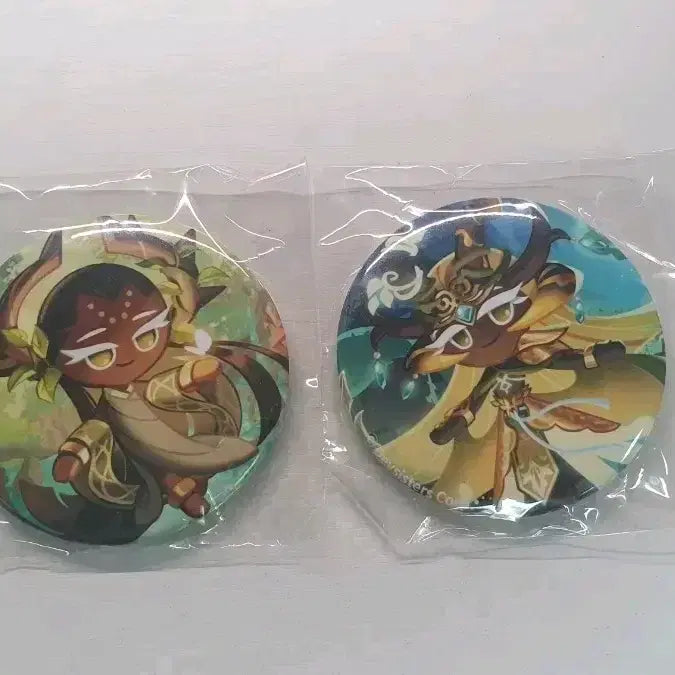 [BUNJANG] Cookie Run: Kingdom Millennium Tree Cookie Can Badge (Standard, Skin) / [미개봉] 쿠키런 킹덤 천년나무 캔뱃지(기본, 스킨)