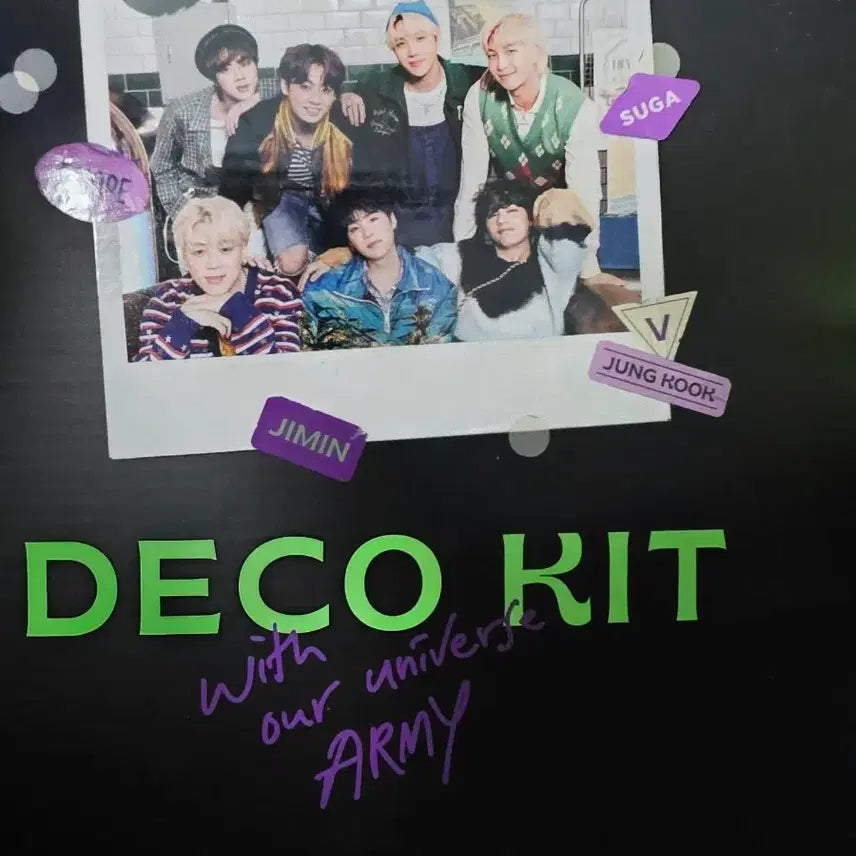 [BUNJANG] BTS Deco Kit POB RM (Namjoon) - Unsealed / bts 데코키트 특전남준 (단순개봉)