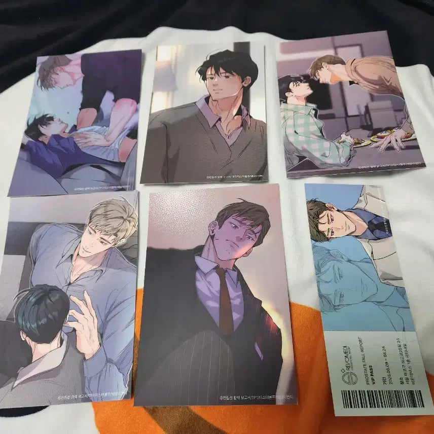 [BUNJANG] Jeonlipseon Hamrak Bogoseo (Prostate Fall Report) Bion Colca Tin Case Illustration Set / 전립선 함락 보고서 비온 콜카 틴케이스 일러스트 역주행기념 세트