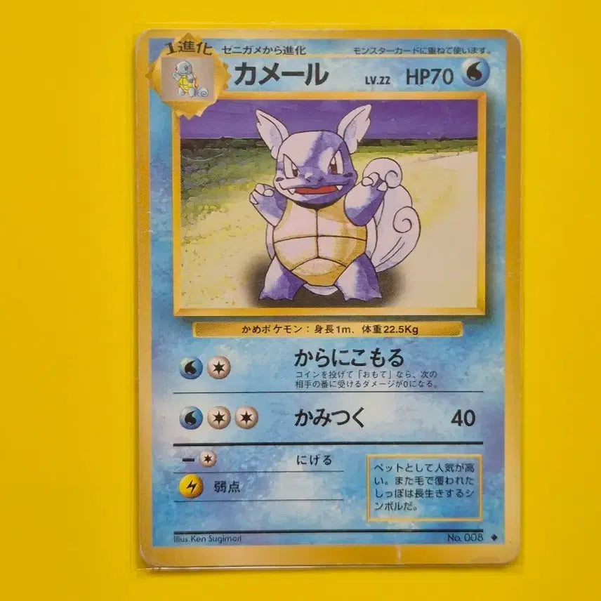 [BUNJANG] Pokemon Card 1996 Japanese First Edition Collection / 5개상품 포켓몬카드 1996 초기카드 일판 일본판 소장용 앨범용 1
