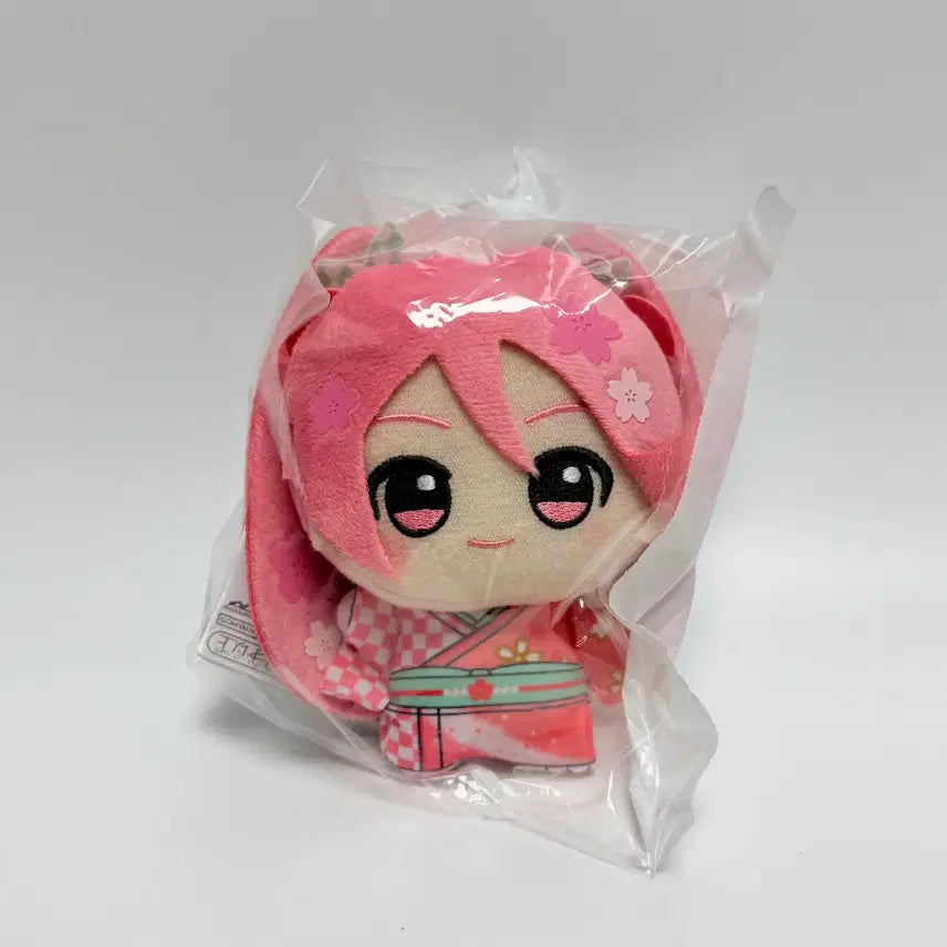 [BUNJANG] Banpresto Sakura Miku Chibi Series Plush Doll (Sealed) / 미개봉,정품) 반프레스토 사쿠라 미쿠 치비구루미 인형