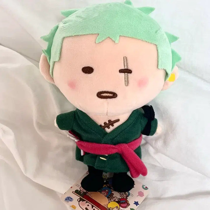 [BUNJANG] One Piece Zoro Yurutto Plush Doll / 원피스 조로 유룻토 누이 인형