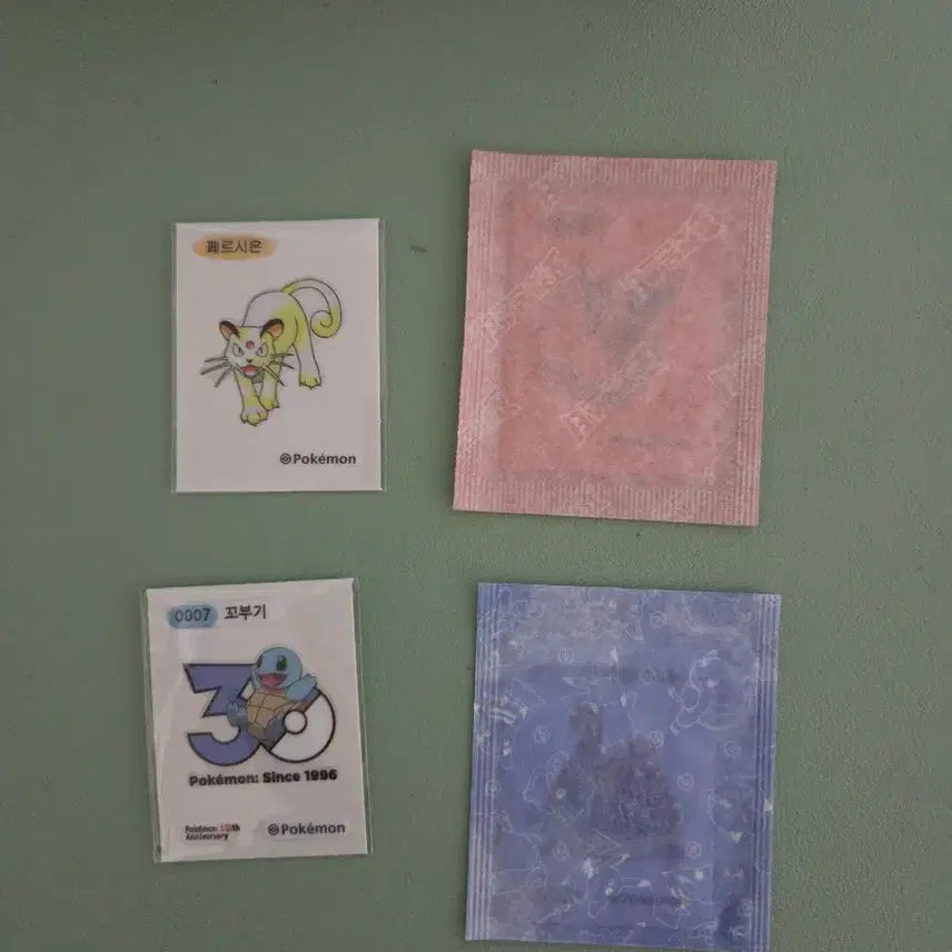 [BUNJANG] Pokemon Artwork Ttibusal Trading / 포켓몬 아트워크 띠부씰 교환