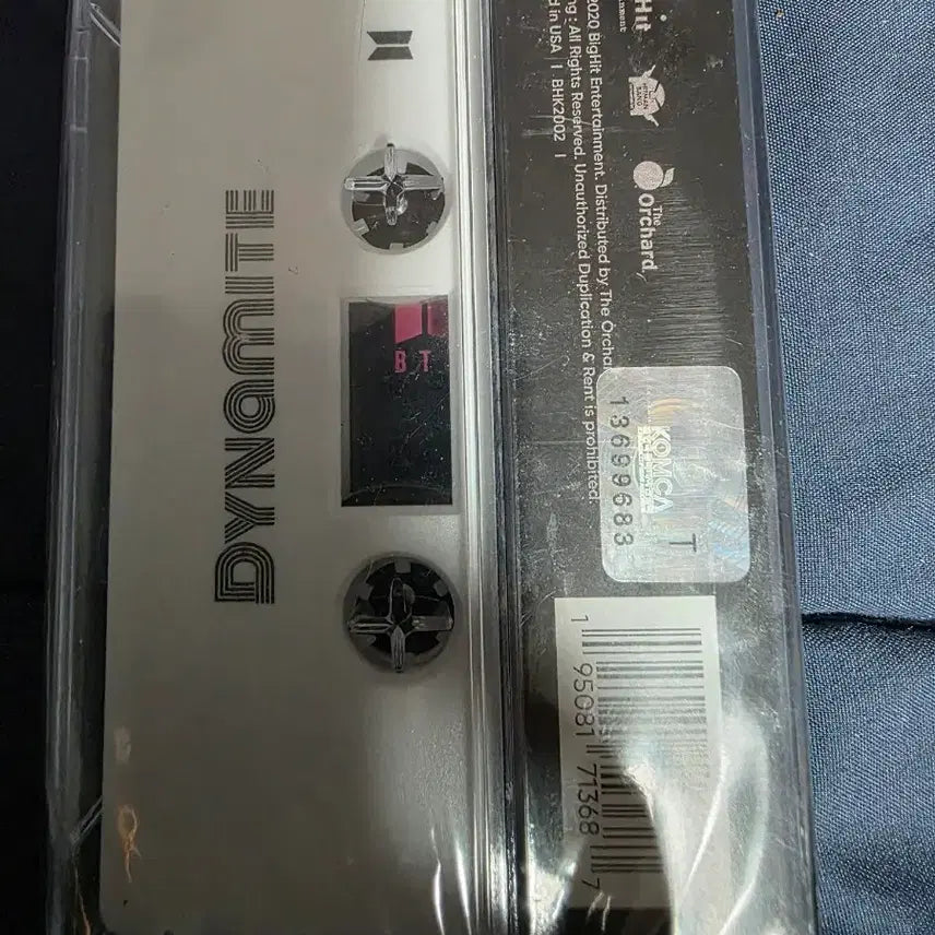 [SOLD OUT] bts dynamite 카세트 테이프 미개봉