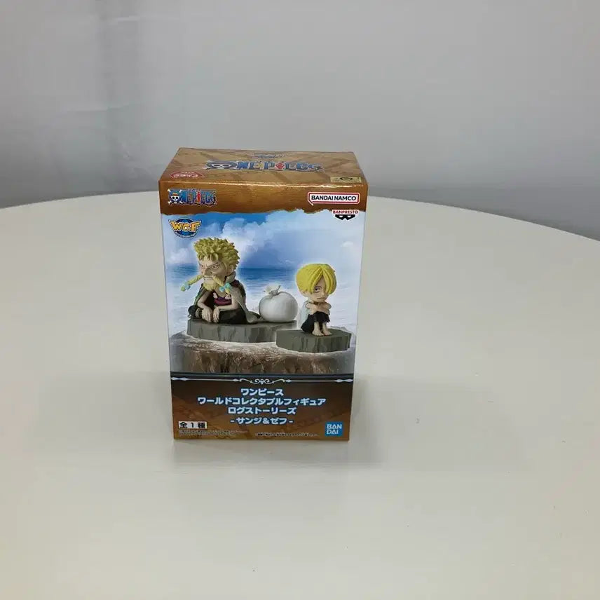 [BUNJANG] One Piece World Collectable Figure Rogue Story Sanji &amp; Jeff (Gold Cat) / [미개봉] 원피스 월콜 로그 스토리 상디, 제프 (금고양이)