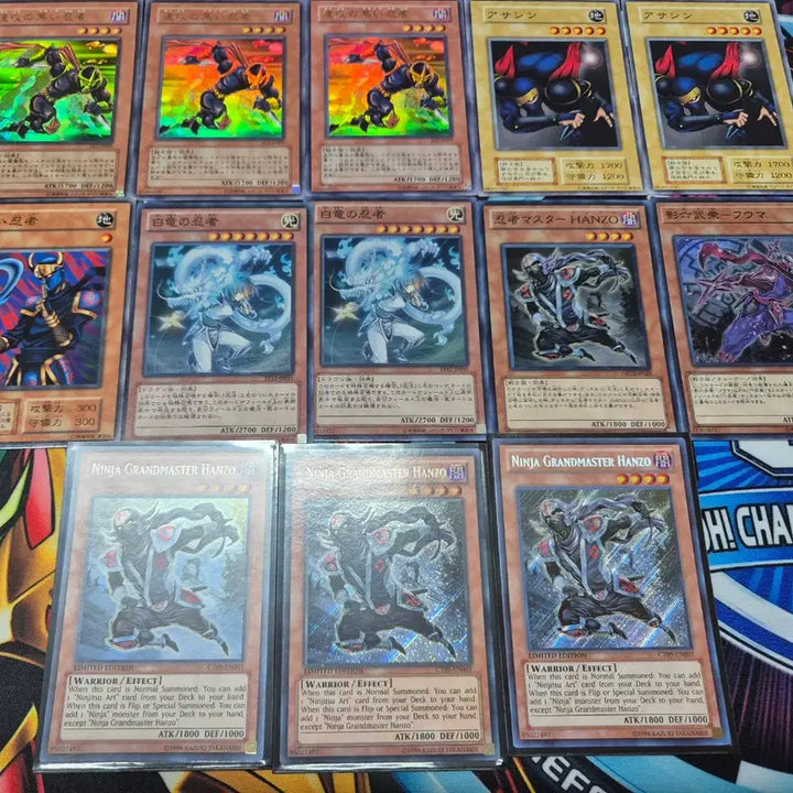 [BUNJANG] Yu-Gi-Oh! Japanese Ninja Card Set / 유희왕 일본판 닌자 카드 세트