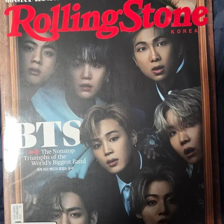 [SOLD OUT] bts 롤링스톤 코리아 미개봉