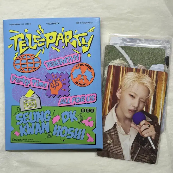 [BUNJANG] SEVENTEEN BSS Hoshi Telepathy Photocard Set / 세븐틴 부석순 텔레파티 호시 (큐알 미사용)