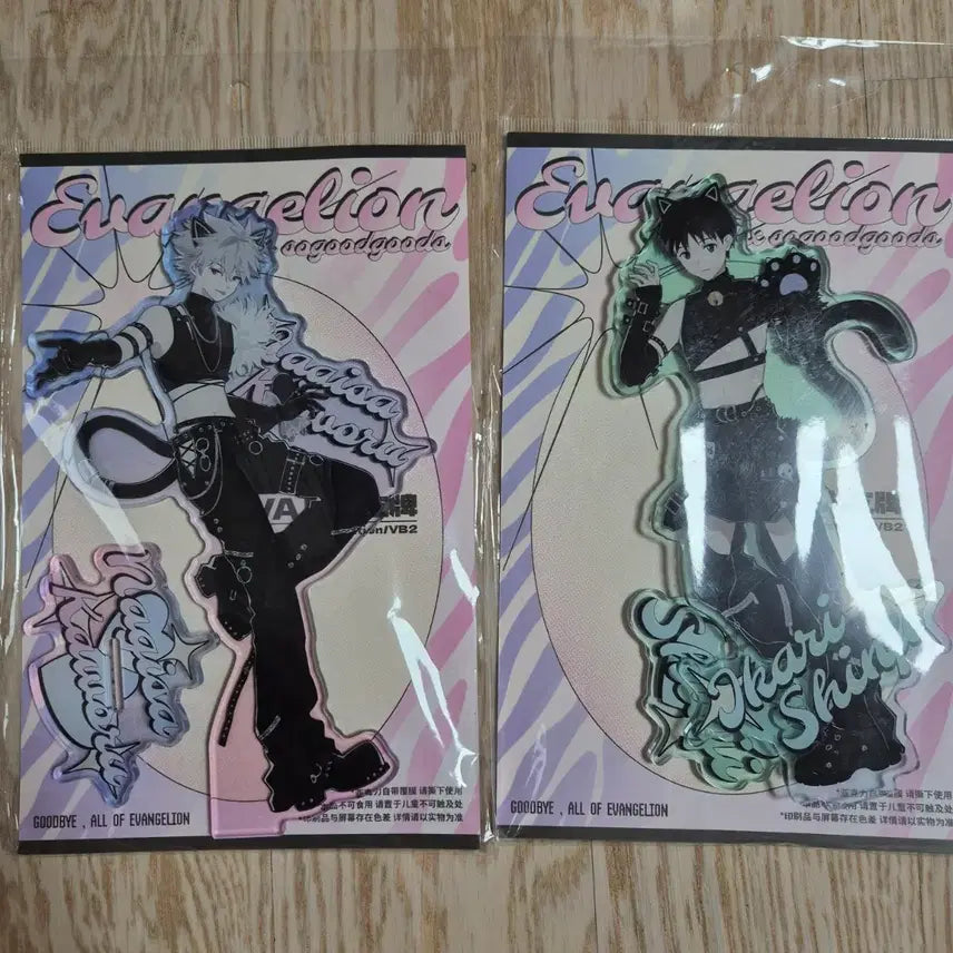[SOLD OUT] 에반게리온 카오루 신지 아크릴스탠드 VB2 일러스트 기반