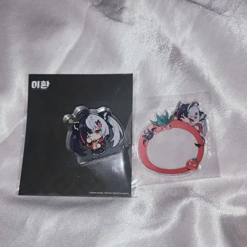[SOLD OUT] 이환 NTE 라크리모사 아크릴 코롯토 아크릴 투명 카드 일괄