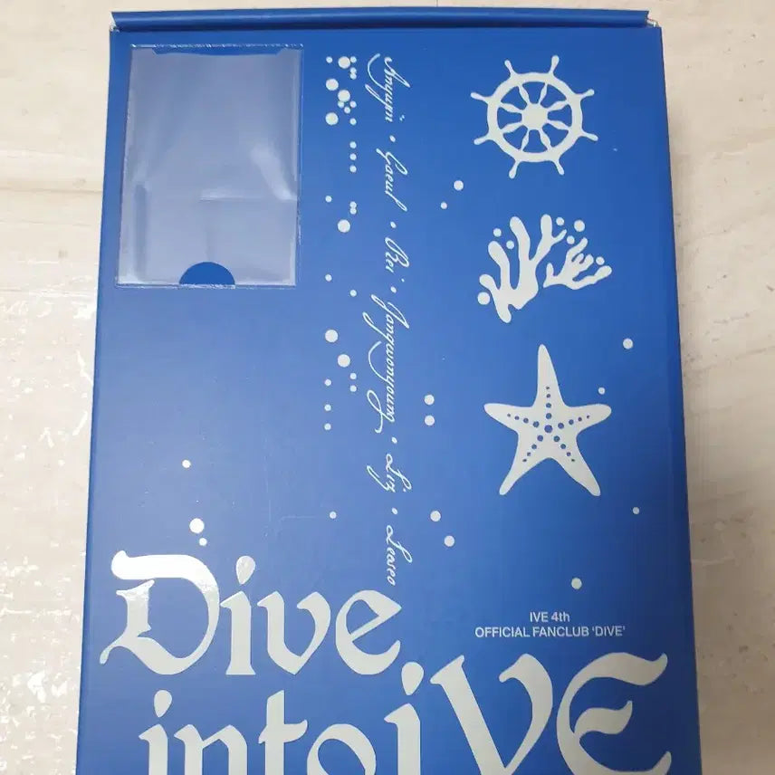 [BUNJANG] IVE DIVE 4th Generation Membership Kit Ver.1 Poster Art Card Photocard / 아이브 앨범 다이브4기키트 응원봉 ver1 포스터 아트카드 포카 팝니다