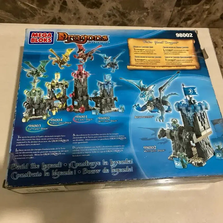 [BUNJANG] Mega Bloks Elemental Waterghost Dragon / 메가블록 98002 워터고스트 드래곤