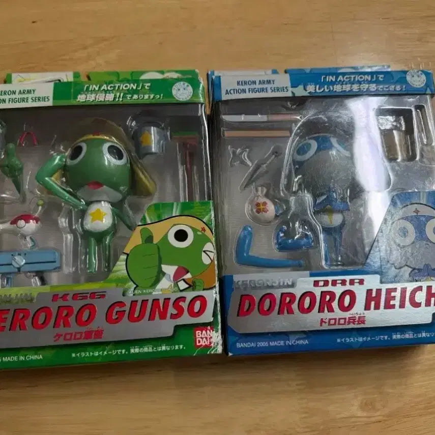 [BUNJANG] Keroro Zororo In-Action Classic Figure Bundle Set / 일괄] 케로로 도로로 인액션 고전 피규어 판매 인형 굿즈 케로로