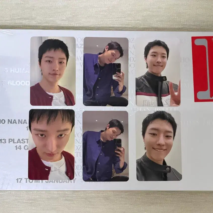 [BUNJANG] WOODZ Cho Seungyoun Photocard Bundle Set POB / 일괄 WOODZ 우즈 조승연 포카 포토카드 미공포 특전