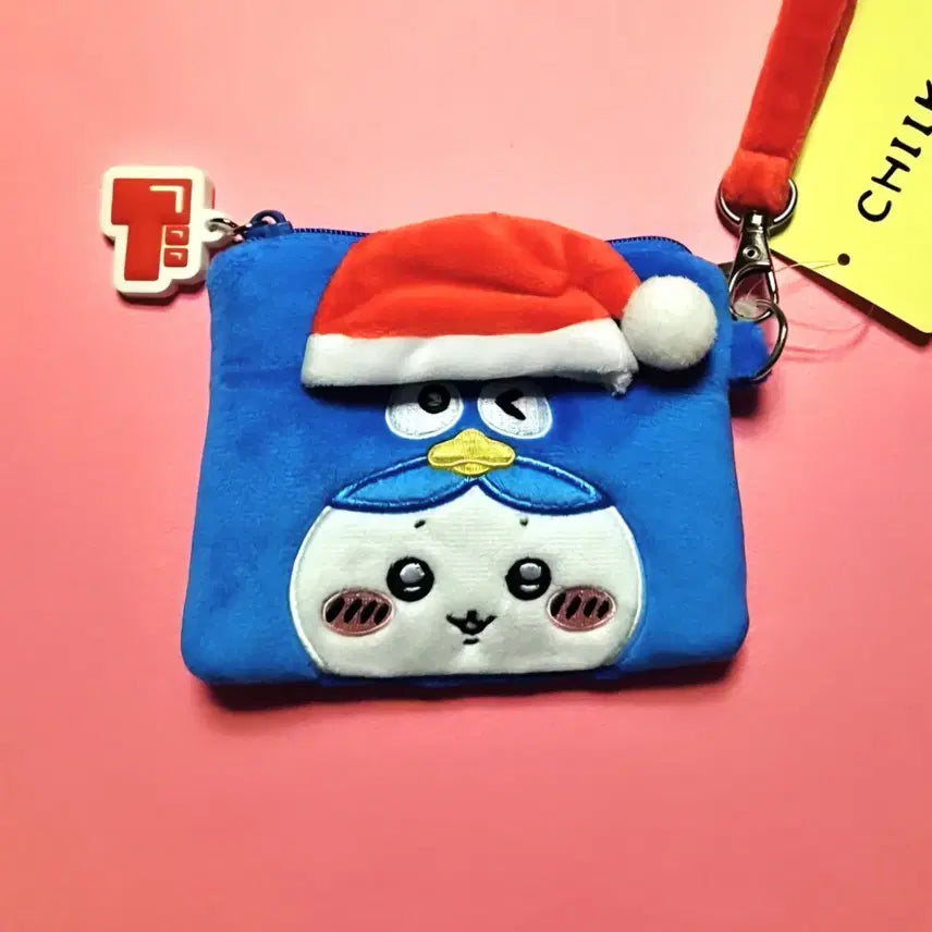 [BUNJANG] Chiikawa Don Quijote Collaboration Hachiware Square Pouch / 돈펭 치이카와 돈키호테 콜라보 스퀘어 파우치 / 하치와레