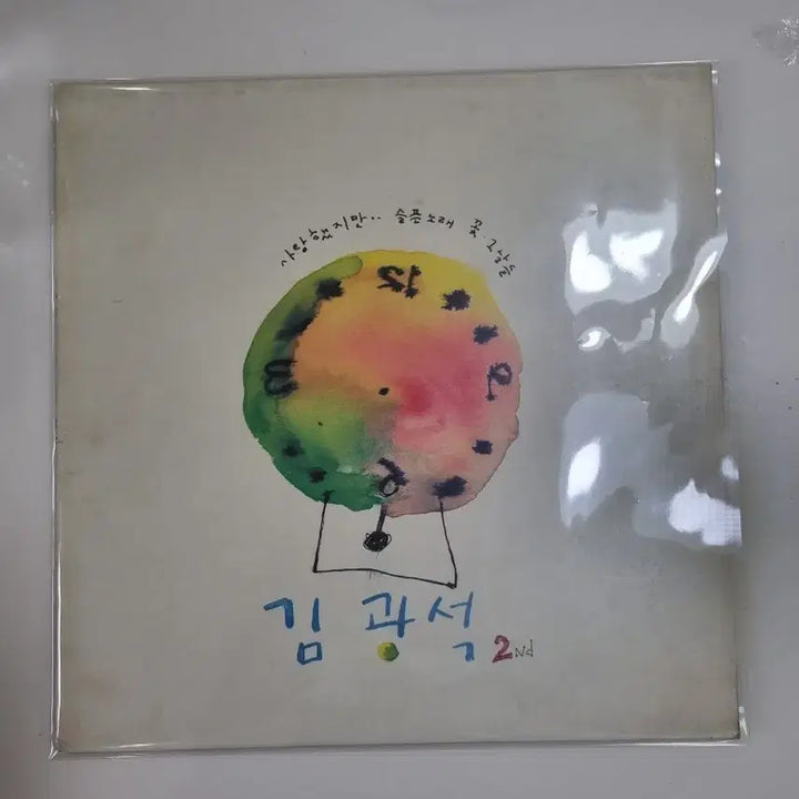 [BUNJANG] Kim Kwang Seok 2nd Album Early Press LP / 김광석 2집 초반lp