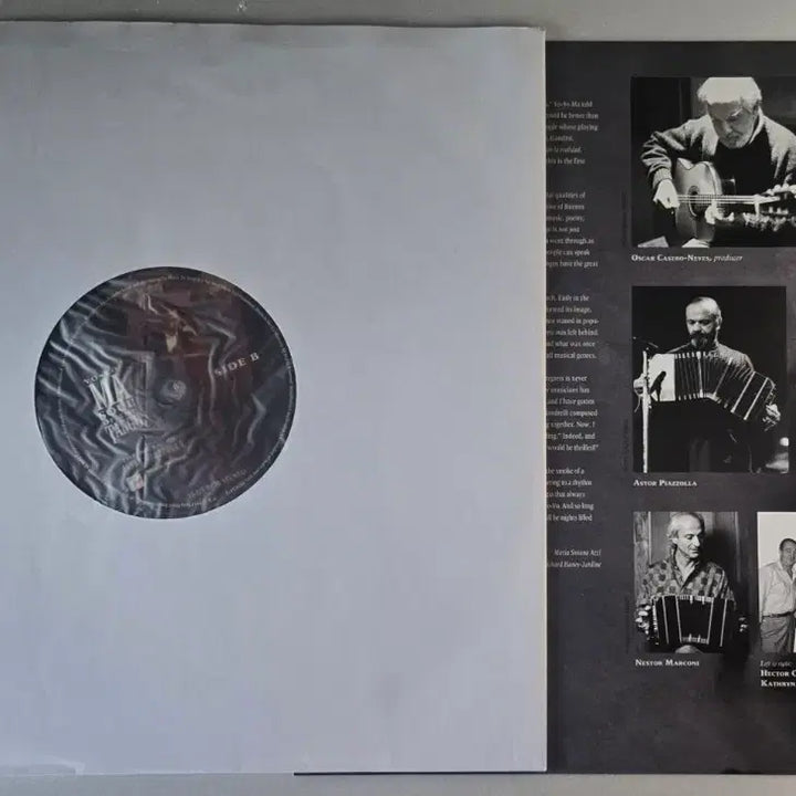 [BUNJANG] Yo-Yo Ma Soul of the Tango: The Music of Astor Piazzolla 180g Vinyl LP / 요요 마 - 탱고의 영혼: 피아졸라 명작선 LP (180g)
